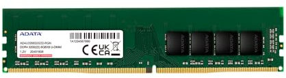 ADATA 32GB, DDR4, 3200MHz (PC4-25600), CL22, U-DIMM Memory