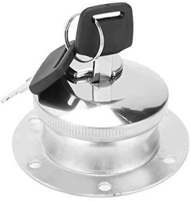 Tapa de Tapa de Combustible de Tanque de Forma Redonda de 6 Agujeros con Llave y Junta para Excavadoras de Grupo Electrógeno