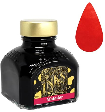 Diamine Füllfederhalter-Tinte, 80 ml, Türkis Matador