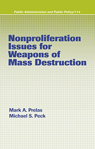 Nonproliferation Issues For Weapons of Mass Destruction (Public Administration and Public Policy Book 110) (English Edition)