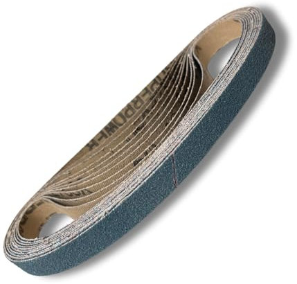 13 x 451mm Zirconia Sanding Belts for Black and Decker Powerfile - Packs of 10 (P60)