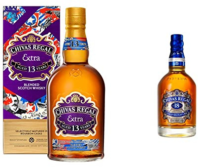 Chivas Extra 13 ans Bourbon & Chivas 18ans - 70cl 40%