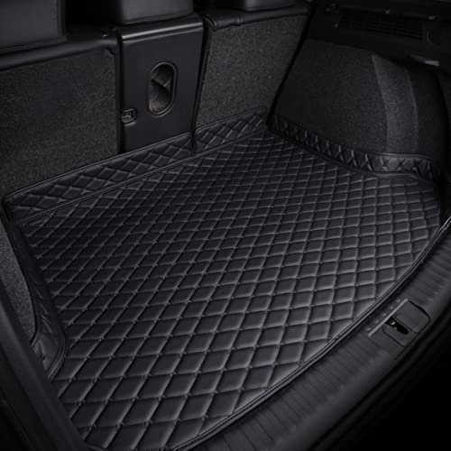 Kofferraum Leder Schutzmatte für Mercedes-Benz GLC coupe 2017-2023, mit Seitenschutz - wasserdicht, Kratzfest, rutschfest, Hundefreundlich
