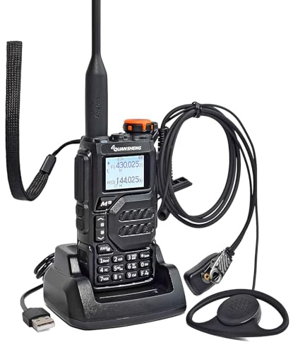 HYS Quansheng UV-K5 VHF UHF 5W Walkie Talkie Recharger Rechargeable Batteries Two Way Radio