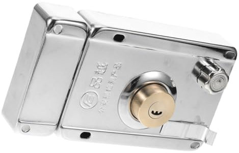Hoement Kit De Serrure À Pêne Dormant À Cylindre Unique Pour Porte Dentrée Et Porte De Chambre