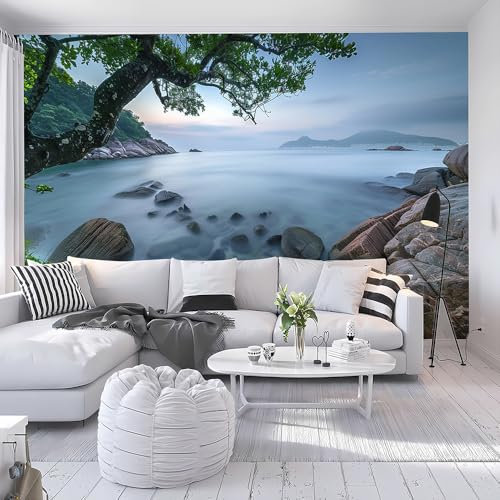 Wandbilder in benutzerdefinierter Größe – Naturtapete, selbstklebend, abnehmbar, zum Abziehen und Aufkleben, für Wohnzimmer, Schlafzimmer, Badezimmer, Büro, große Fototapete