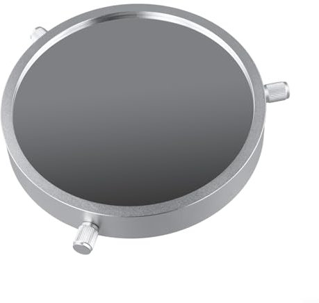 Hasaller Filtro solare a membrana per telescopi, regolabile, pellicola solare per obiettivo, filtro solare per telescopi (160 mm)