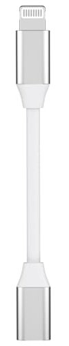 CREHAO [MFi Certified] Lightning Male to Lightning Female Charger Adapter,10cm iPhone Extension Charging Adapter Cable Cord Connector Converter Dongle Compatible with iPhone 14 13 12 11 XS XR X 8 7