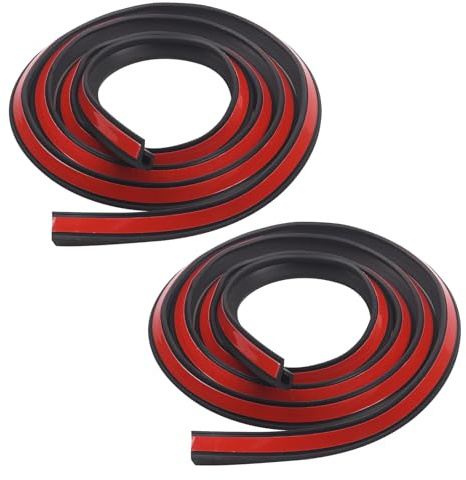 6.56FT Car Cable Wire Hider,Car Windshield Wire Hider,Light bar Wire Hider,with Adhesive Backing (2 PCS)