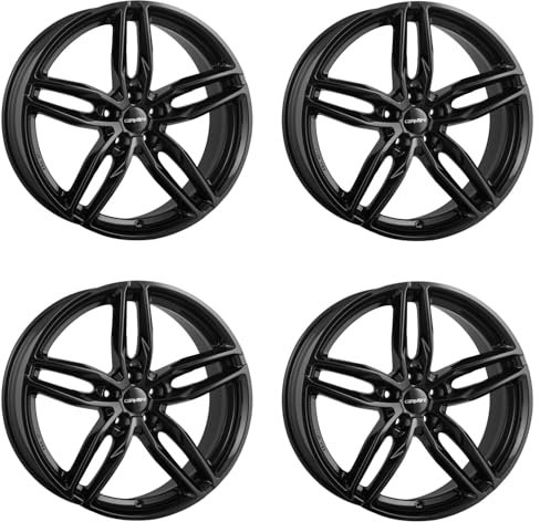 4x Carmani Felgen 13 Twinmax 8.5x19 ET35 5x120 black kompatibel mit BMW 1er Reihe 2er Reihe 3er Reihe 4er Reihe 5er Reihe X1 X3 X4