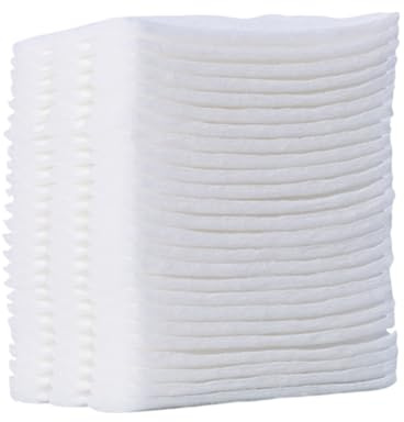 Hohopeti 3er Packungen Dreilagige Doppelseitige Wattepads aus Baumwolle Sanfte Makeup Cotton Pads für Gesichtsreinigung Praktische Einweg Abschminkpads Hautfreundlich und Vielseitig