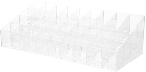 Boîte à Rouge à Lèvres Transparente Ps pour Rangement Maquillage