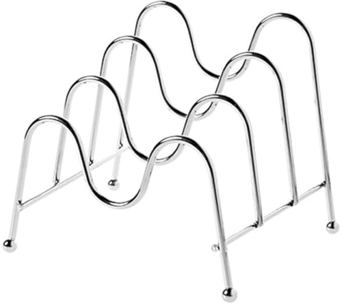 DOITOOL Porte-Couvercle Pour Pots Organisateur De Couvercles Et Cuillère Support De Couvercle En Pot Multifonction Pour Placard Tiroir Comptoir Et Cuisine 15.50 X 14.50 X 14.00 cm