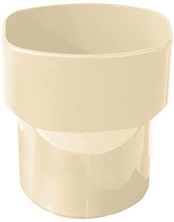 First Plast - Gouttière PVC carrée BEST - Manchon PVC M Ø80 - F 92x57 pour tube BEST - Sable -
