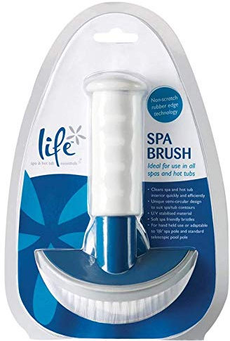 - LIFE SPA BRUSH Spazzola specifica per la pulizia di piscine e SPA IDROMASSAGGIO rigide o gonfiabili (Teuco,Jacuzzi,Intex,Bestway, ecc) - Spedizione IMMEDIATA