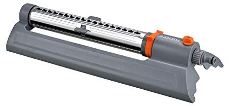 Fuxtec Viereckregner FX-VRG1 Bewässerungsfläche ca. 220qm2, drehbare Düsen, inkl Standfuß und Schmutzsieb