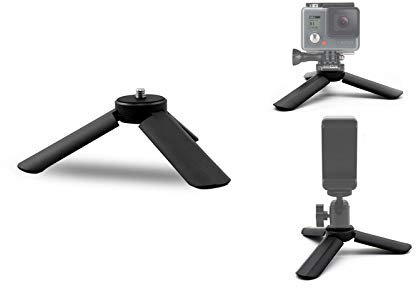 Mini Trípode Soporte Profesional para Cámaras y Smartphone Estabilizador Universal Canon Nikon iPhone, Samsung, Xiaomi, Selfie