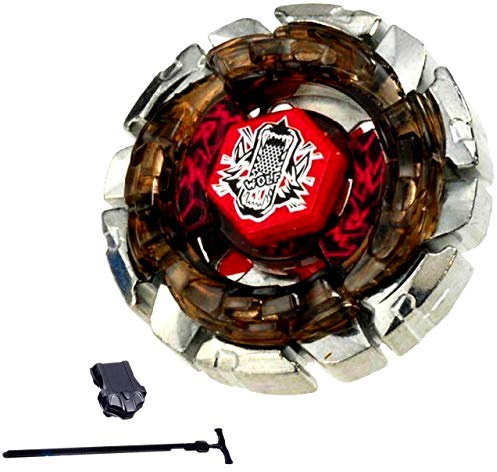 Elrozo Rapidity Dark Wolf + Launcher Kreisel für Metal Fusion 4d Fury Arena