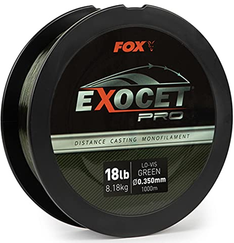 FOX Exocet Pro Monofilament Line 1000m: 18lb