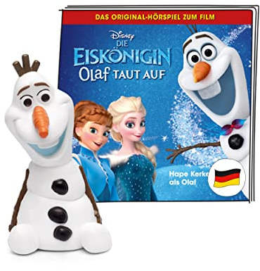 tonies Figuras de música para Caja Toniebox, Disney Frozen – Olaf descongela, Juego de Audio con Canciones para niños a Partir de 4 años, Tiempo de reproducción de 47 Minutos Aprox