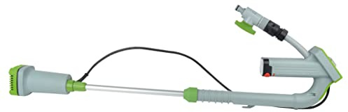 Brüder Mannesmann Akku-Regentonnenpumpe 12 V, Tauchpumpe mit Trockenlaufschutz, Förderleistung 1.500 l/h, Li-Ionen-Akku 2,0 Ah, kabellos, ideal für Gartenbewässerung, 1 Stück, grau | M17776