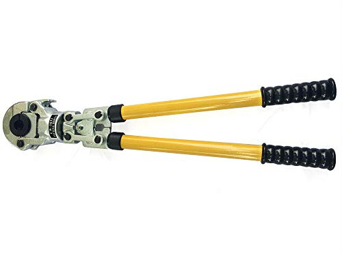 Pinza a pressa TH, 16-32 mm, 6 toni, con molle di calibro, pinza per pressatura a mano, per 16 x 2 mm, 20 x 2 mm, 26 x 2 mm (alluminio)