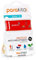 BIOSYNEX - PARAKITO - Bracelet Anti-Moustiques Rechargeable - 2 Recharges Incluses - 1 Mois d'Utilisation - Sans DEET - Motif Sport - Taille Junior 3+