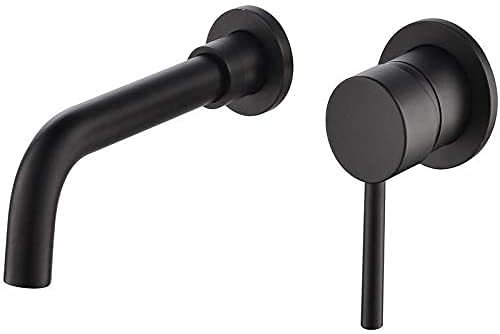 MUCSAH Rubinetti Del Lavello Della Cucina, Rubinetti Dell'Acqua, Rubinetto Nascosto Della Parete Incassata Caldo Edo Seppellito Outflow Bagno Cabinet Basin Lavare il Voface Basin Water-Tap Rubinetto D