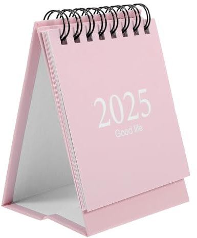 SEWACC Mini Tischkalender Praktischer Stehkalender Für Schreibtisch Einfacher -kalender Im Minimalistischen Design Für Zuhause Und Büro Tägliche Nutzung Farbton