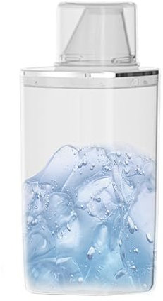 Buerfu Boîte de rangement pour détergent à lessive,conteneur de stockage pour détergent à lessive - Boîte de stockage de poudre Sortie en forme de U | Organisation de buanderie, support de détergent à