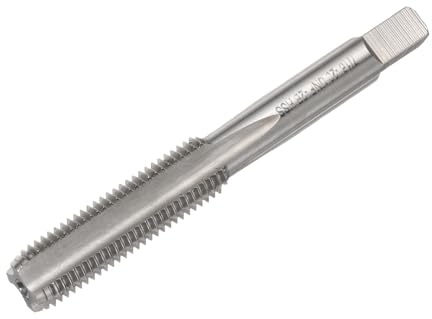 sourcing map 7/16-20 UNF B2 Spiral Point Thread Tap, Screw Tap Threading Tapping Tool, High Speed Steel Machine Taps Tapping Bit