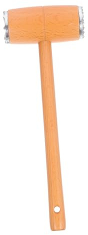 SHOWERORO Battitore di Carne in Legno Martello Inteneritore di Carne Utensile da Cucina Strumento per Cucinare Professionale