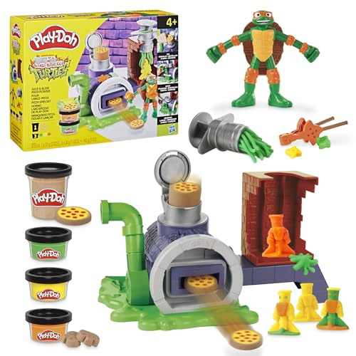 Play-Doh Teenage Mutant Ninja Turtles Slice & Blast Pizza-lekset