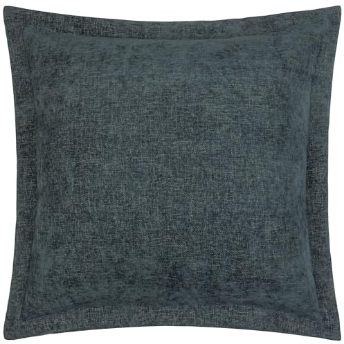 Yard Dune Chenille polyester fylld kudde - skiffer - 50 x 50 cm