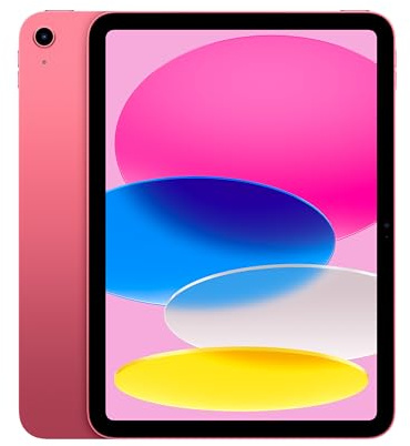 Apple iPad de 11 Pulgadas: Chip A16, Modelo de 11 Pulgadas, Pantalla Liquid Retina, 256 GB, Wi Fi 6, cámaras Frontal y Trasera de 12 Mpx, Touch ID, autonomía para un día Entero – Rosa