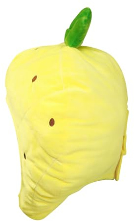 UPKOCH Plush Pineapple Headwear Hat, Fruit Shape Cosplay Cap for Party Photo Props, Soft Fruit Headgear Accessory for Adults and