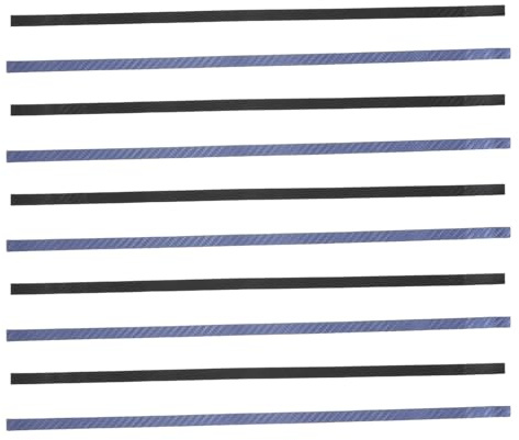 YARNOW Nastro Protettivo per Bordo Racchetta da Ping Pong 10 Pezzi 08 CM Elastico e Resistente AI Raggi UV per Protezione Telaio Paddle da Gioco e Allenamento