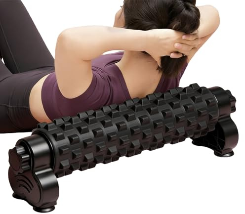 Rodillo de Espuma para Ejercicio Ventosas para Estiramiento Profundo | Rodillo De Espuma Para Ejercicios Corporales Con Soporte Para En Gimnasio En Casa, Estudio, Yoga, Pilates, Fitness,