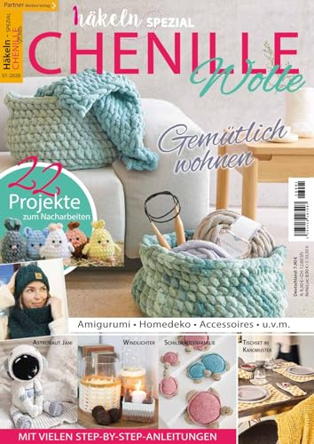 Chenille Wolle - Häkeln Spezial 1/2026