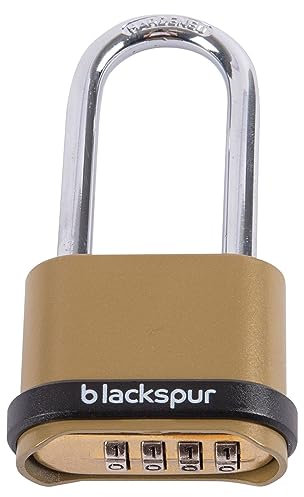Blackspur BB-PD202 Long Shackle Padlock, Multi, 15.19 x 7.8 x 2.79 cm