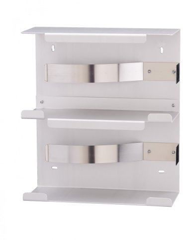 ALLCARE 8489 MediQo-line MQDGDE Handschuhspender DUO Rostfreier Stahl