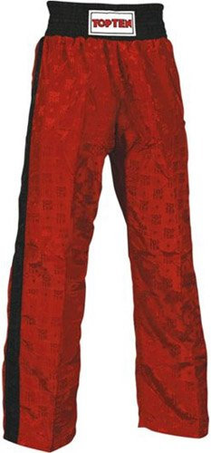TOP Ten Kickboxhosen Classic Gr. XXL rot/schwarz