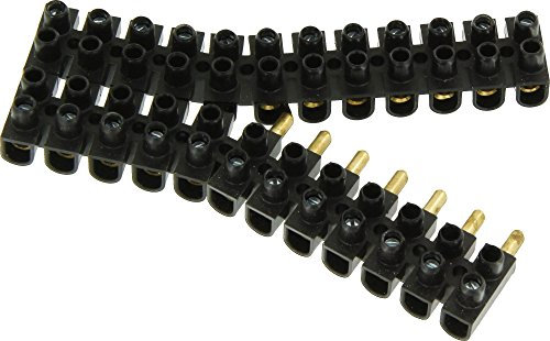 Barrette de connexion Suprem à broches avec capacité assignée 6mm² - noir