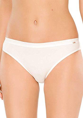 Schiesser Women's Mini Briefs Underwear Fine Rib Natural Beauty