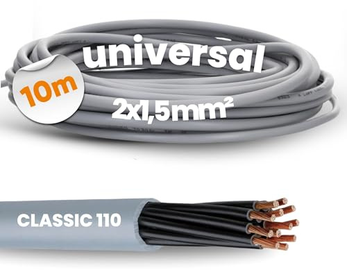 Lapp 10m Ölflex Classic 110 Steuerleitung 2x1,5 mm² - Steuerkabel 2-adrig