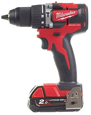 Atornillador de percusión Brushless Milwaukee M18CBLPD-203 3 baterías 2 Ah 4933472219