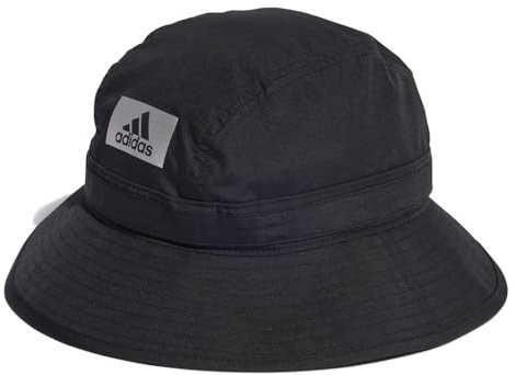 adidas Unisex Wind.RDY Tech Bucket Hat, Black/Black, M