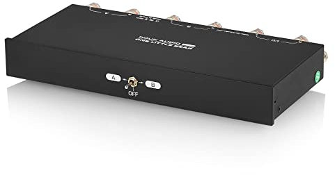 Amplificatore a 2 zone, scatola di selezione altoparlante, commutazione audio passiva per impianto stereo domestico (SP102)