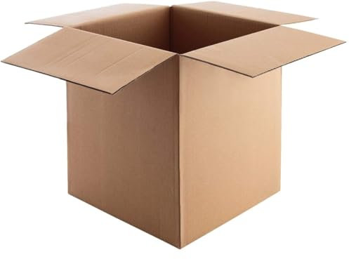 Pack of 5 XL Large Cardboard Packing Moving House Removal Boxes 24x24x24 inch | 61x61x61 cm - Hanicks