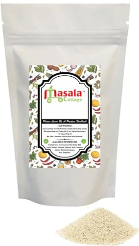 White Poppy Seeds | Khas Khas Poppy Seeds Premium Quality by Masala Cottage® 25g-1.9kg (200, Grams)